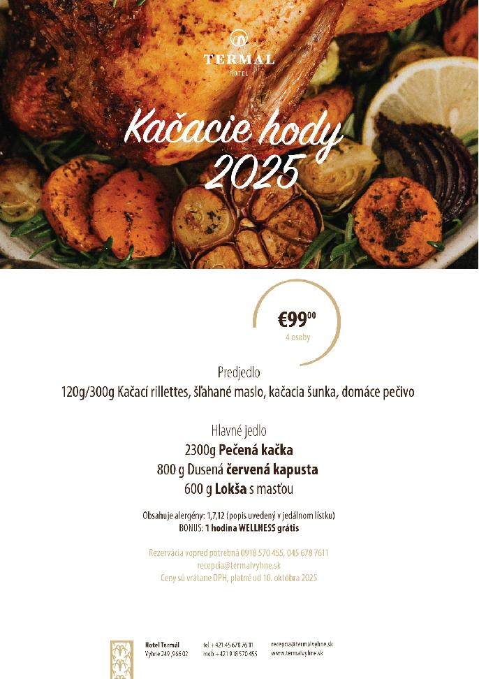 Kačacie hody 2025